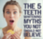 Teeth Whitening Myths